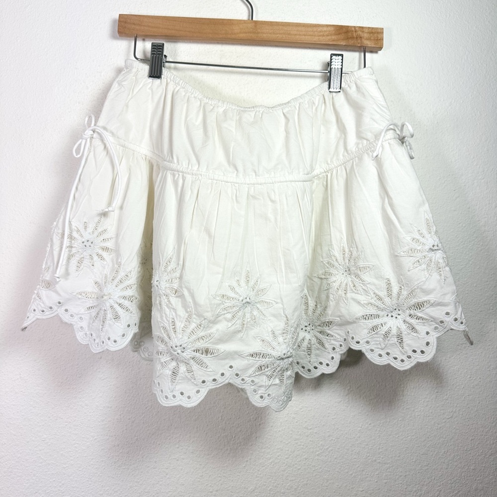 Free People Wildest Dream Mini in White size Large NWT - Picture 3 of 16